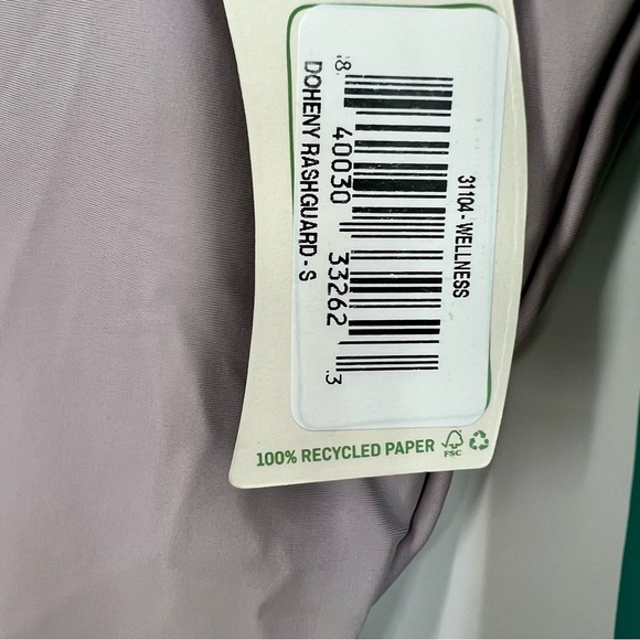 NWT Seea Doheny Rashguard Forest Green Shirt Top Swim Surf Long Sleeve Small - Picture 6 of 8